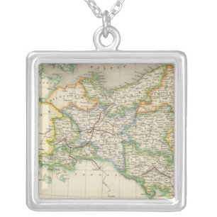 Prussia and Poland Silver Plated Necklace