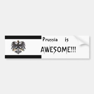 Prussia Bumpersticker Bumper Sticker