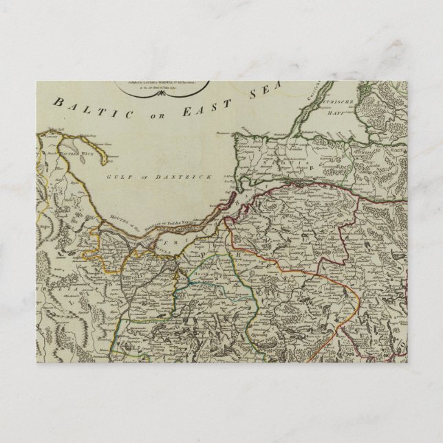 Prussia, Dantzick Postcard (Front)