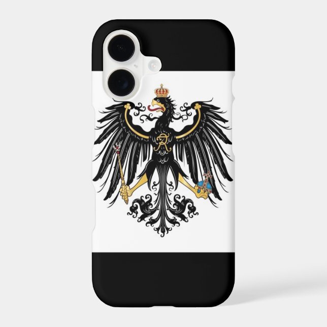 Prussia Flag Case-Mate iPhone Case (Back)