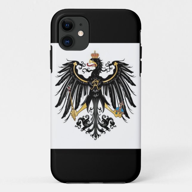 Prussia Flag Case-Mate iPhone Case (Back)