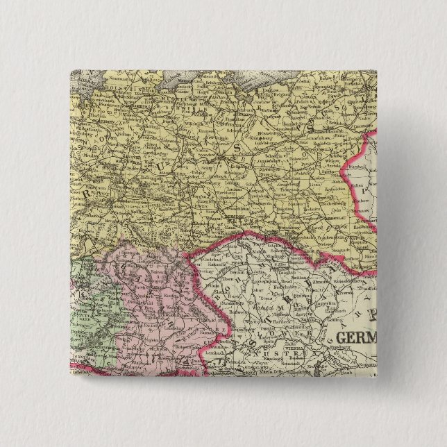 Prussia, German States Button (Front)
