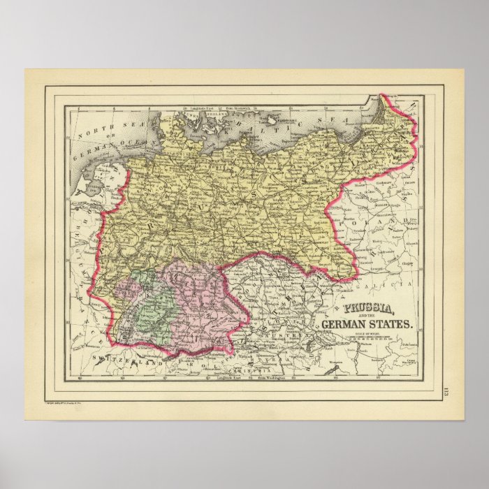 Prussia, German States Print