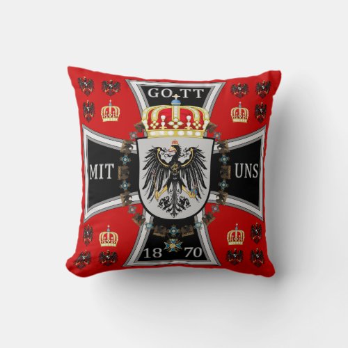 Prussia Royal Standard Throw Pillow