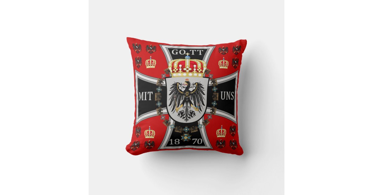 Prussia Royal Standard Throw Pillow Zazzle 9239