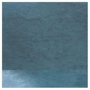 Prussian Blue Water-color effect Fabric