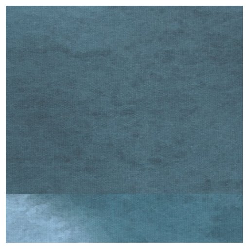 Prussian Blue Water-color effect Fabric