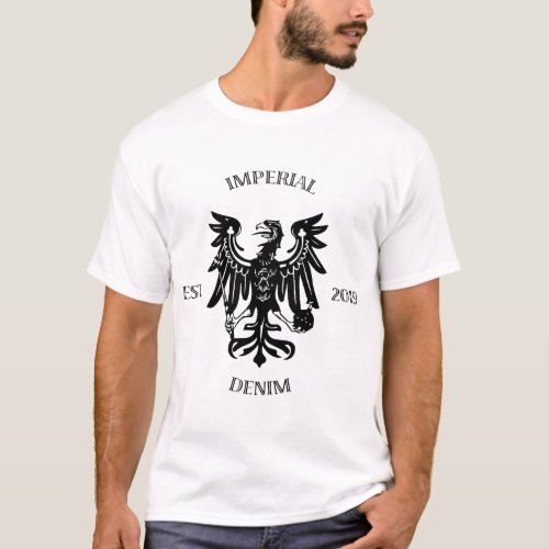 Prussian Eagle Imperial Denim T_Shirt