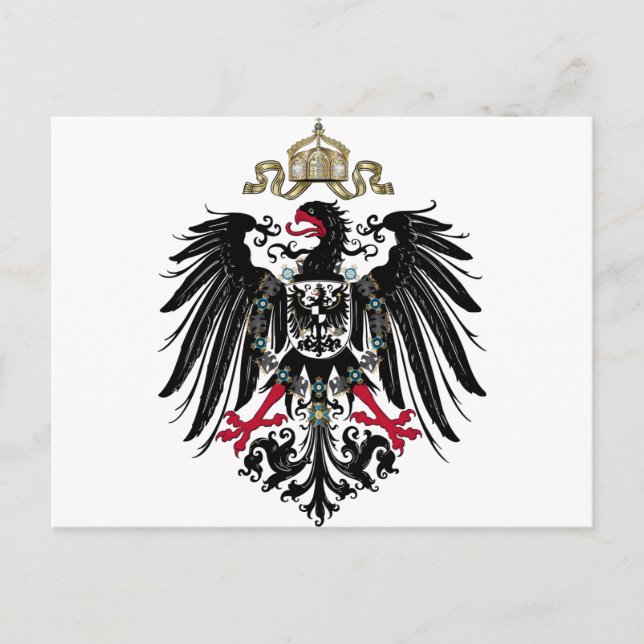 Prussian Eagle Postcard (Front)