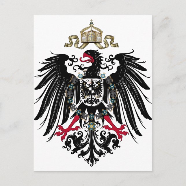 Prussian Eagle Postcard (Front)