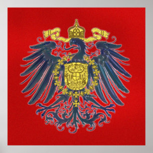 Prussian Eagle Poster