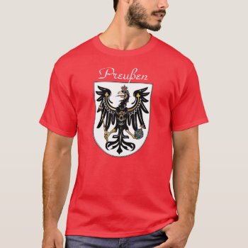 Prussian Eagle T-shirt by GrooveMaster at Zazzle