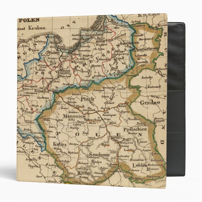 Prussian Empire 3 Ring Binder (Front/Inside)