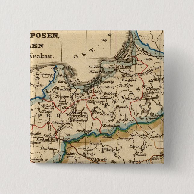 Prussian Empire Pinback Button (Front)