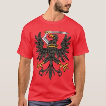 Prussian Imperial Flag T-shirt by GrooveMaster at Zazzle