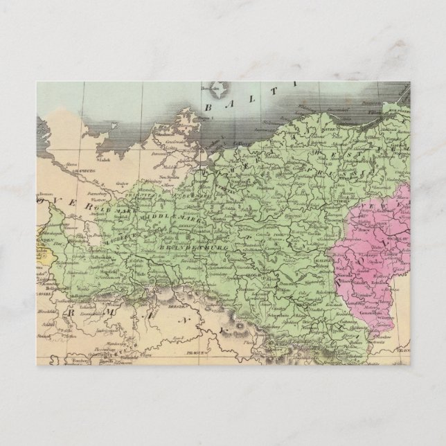 Prussian States 2 Postcard (Front)