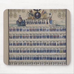 Prussian uniforms from the time of Frederick Mouse Pad