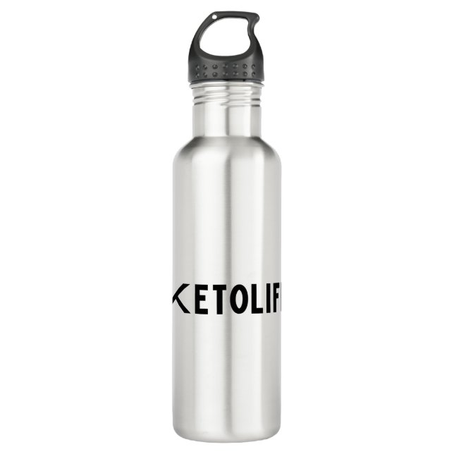 Pruvit Ket Os Stainless Steel Water Bottle (Front)