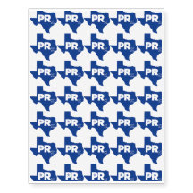 PRx Temporary Tattoo Sheet