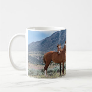 Pryor Mountain Wild Horses Coffee Mug