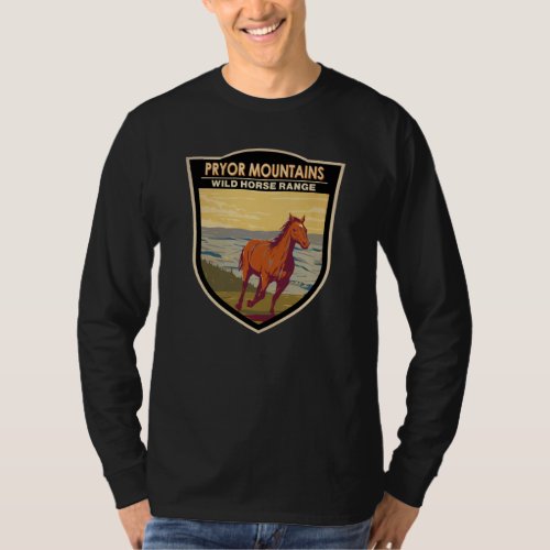 Pryor Mountains Wild Horse Range Vintage T_Shirt