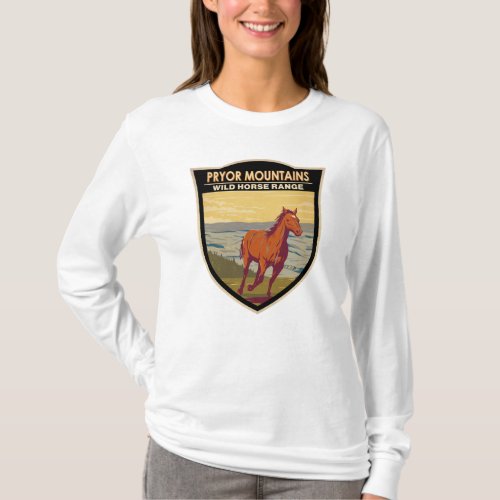Pryor Mountains Wild Horse Range Vintage T_Shirt