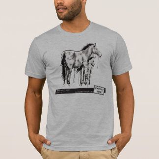 Przewalski's Horse, by Laura Lark T-Shirt