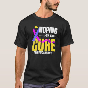 PSA Psoriatic Arthritis Hoping For Cure Warrior Aw T-Shirt