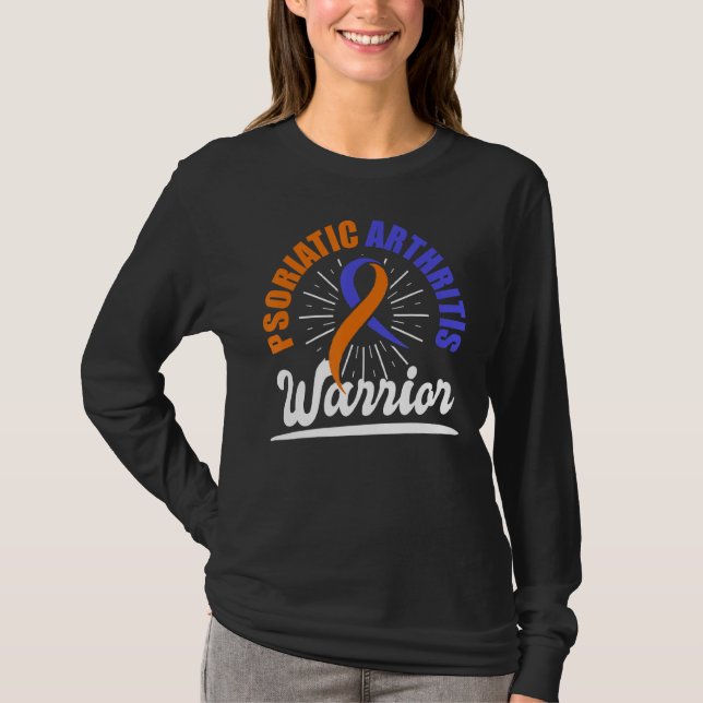 Psa Psoriatic Arthritis Warrior Awareness T-Shirt (Front)