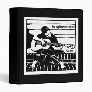 Psalm 100:1 3 ring binder