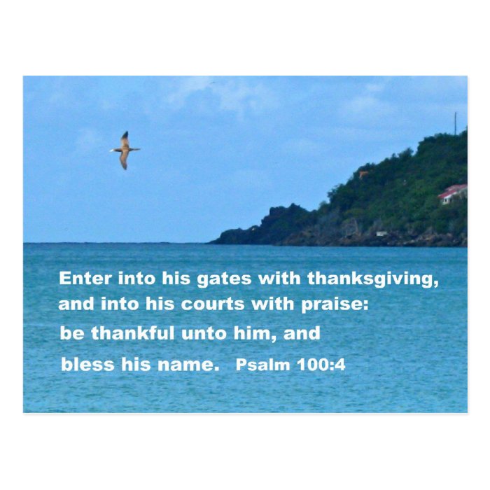 Psalm 1004 post cards