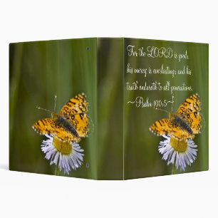 Psalm 100:5 3 ring binder
