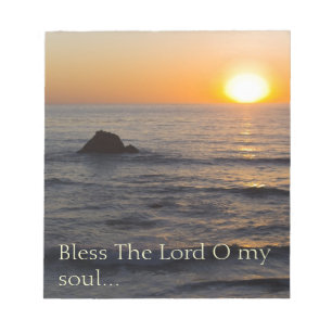 Psalm 103:1 notepad