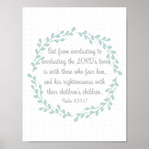 Psalm 103 Poster