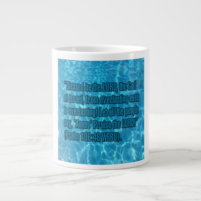 Psalm 106:48 WEBU Mug (Front)