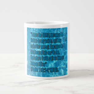 Psalm 116:1-2 WEBU Mug