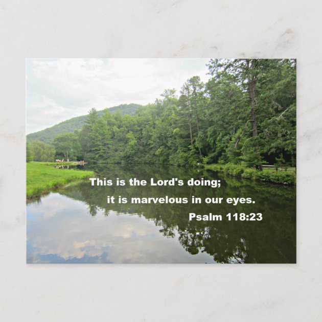 Psalm 118 23 Postcard Zazzle   Psalm 118 23 Postcard Rc7cf795a4daf4d71ac207f2dee283c3f Ucbjp 630 