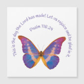 Psalm 118:24 and Watercolor Butterfly (Front)