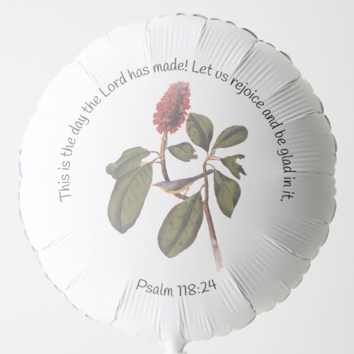 Psalm 11824 Canada Warbler Balloon