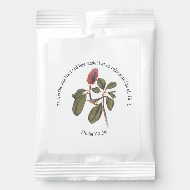 Psalm 118:24 Canada Warbler Margarita Drink Mix (Front)