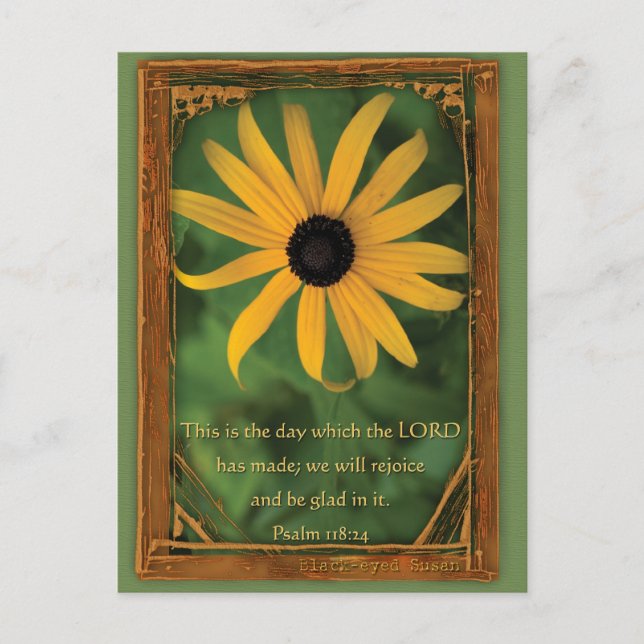 Psalm 118:24  This is the day Postcard (Front)