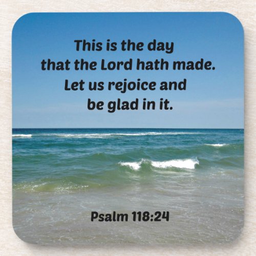 Psalm 11824 This is the day that the Lord hath Coaster