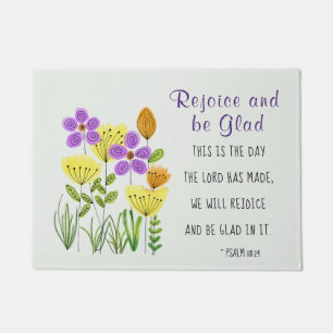 Psalm 118:24 This is the Day the Lord has Made Doormat