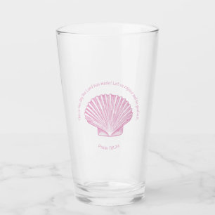 Psalm 118:24 This is the Day with Seashell Glass