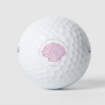 Psalm 118:24 This Is The Day With Seashell Golf Balls at Zazzle