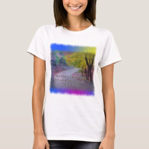 PSALM 119105 THY WORD _ LIGHT TO MY PATH _ T_Shirt