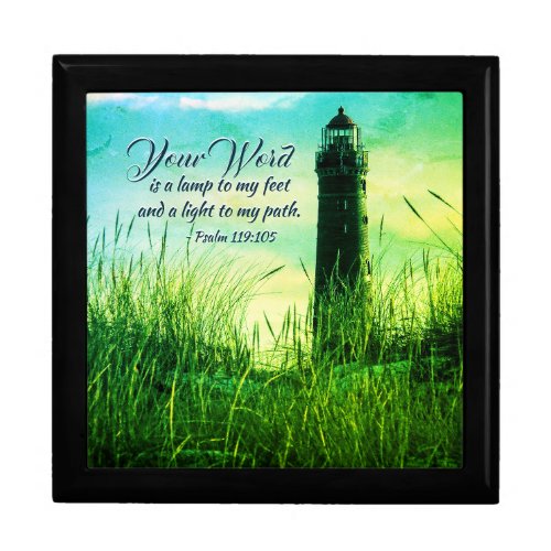 Psalm 119105 Your Word is a lamp unto my feet Gift Box