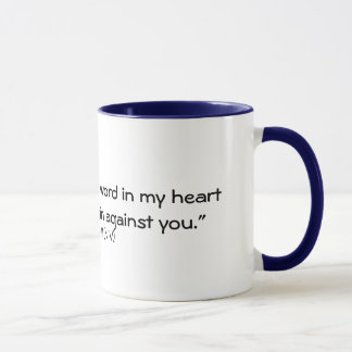 Psalm 119:11 (NIV) Mug