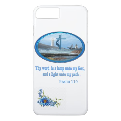 Psalm 119 Christian Clothing iPhone 8 Plus7 Plus Case