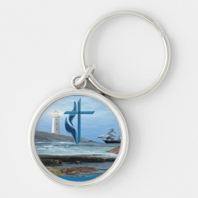 Psalm 119 Christian Clothing Keychain (Front)